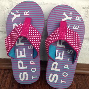 Girls Sperry Topsider Size 9 Sandal Flip Flops